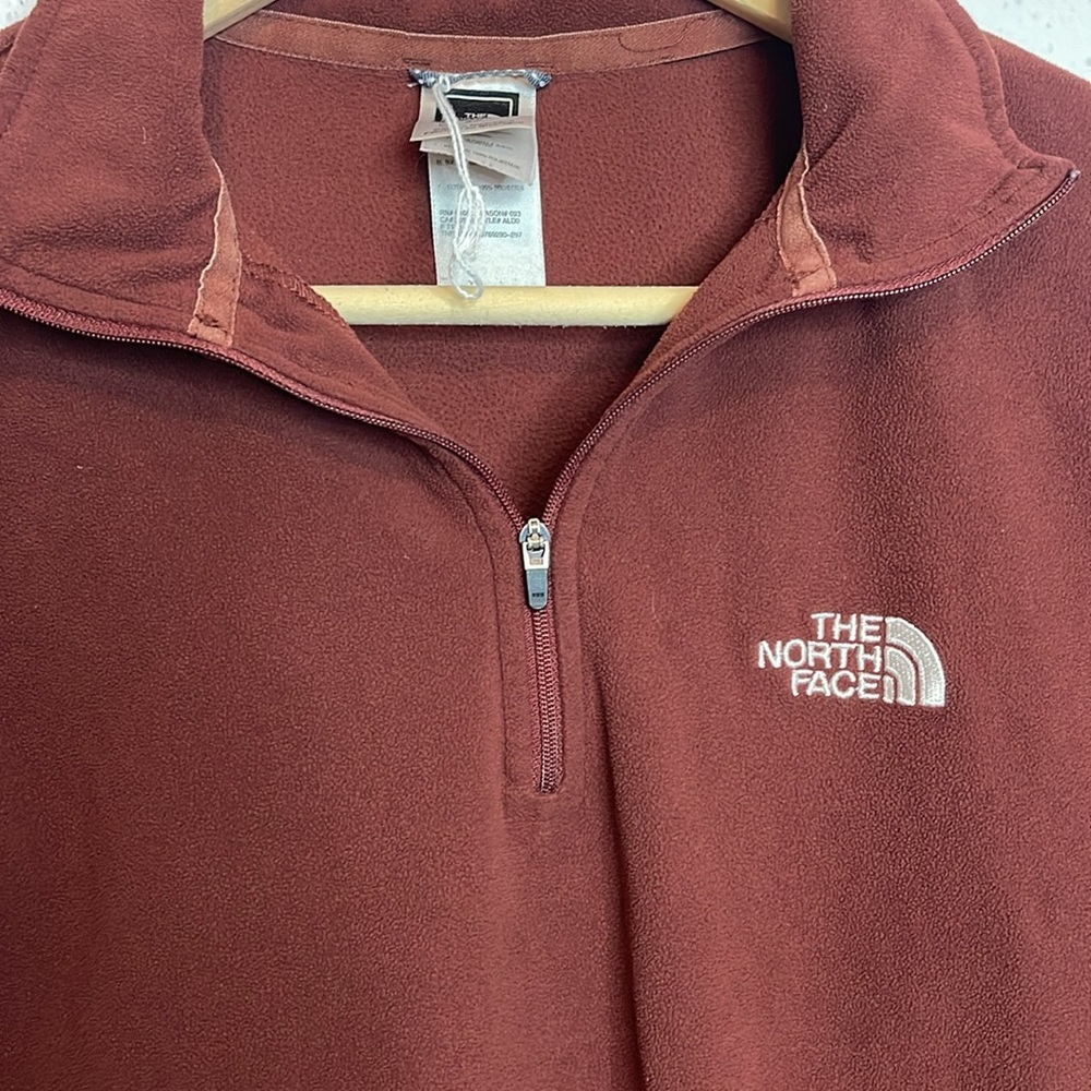 The North Face Soft Long Sleeve Quarter Zip Jacket Size Small - Picture 2 of 5